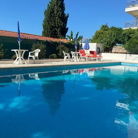 Mansfield Vue Carte Postale Terrasse Piscine 2