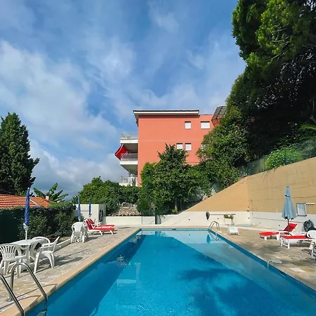 Mansfield Vue Carte Postale Terrasse Piscine 2 Appartamento Mentone